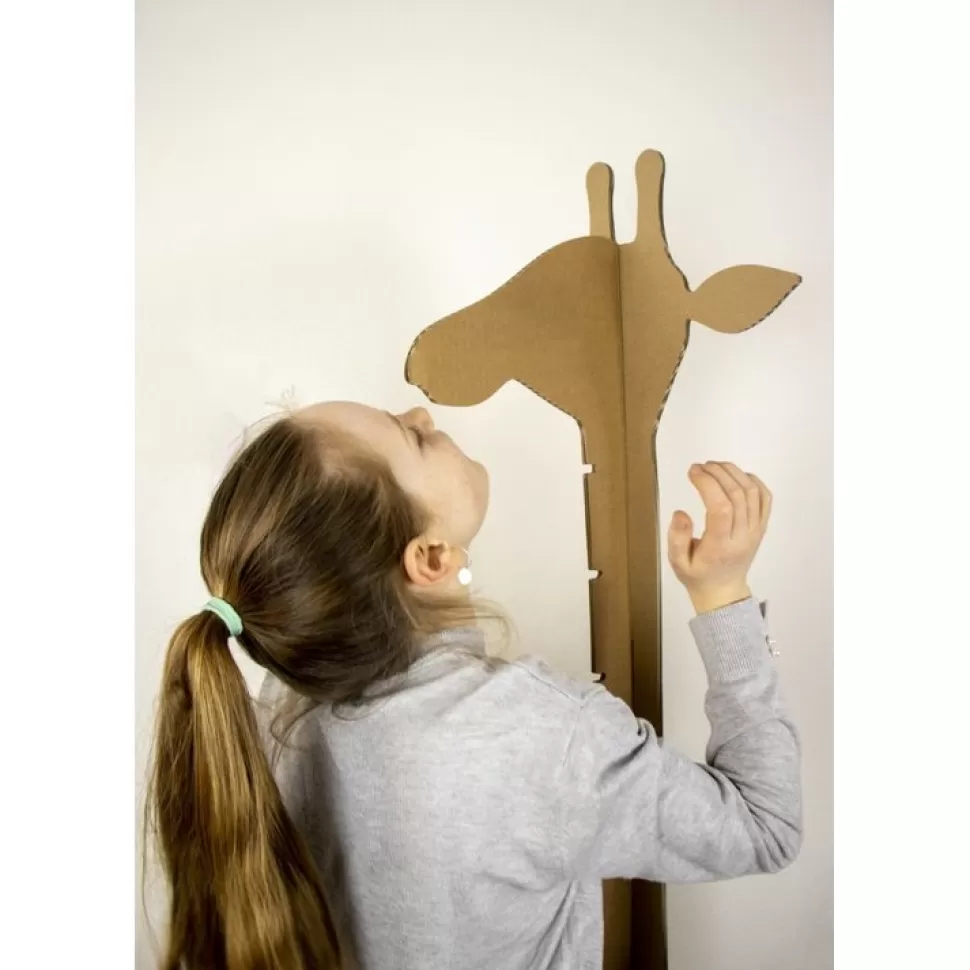 KarTent Kids Meubels^Kartonnen Giraffe Groeimeter