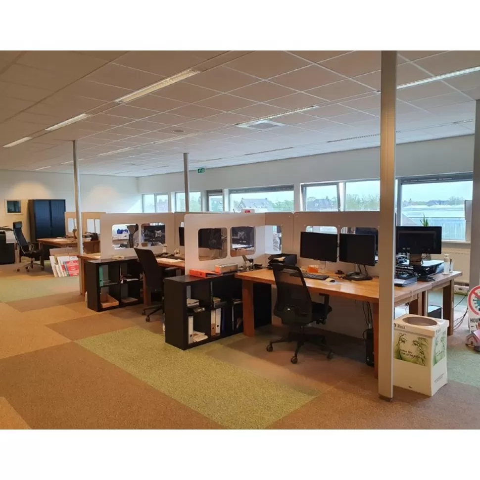 KarTent B2B^Kartonnen Tussenschot Voor Horeca En Kantoor - Open Hoog